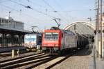 Ausfahrt aus Dresden Hbf: ...  Michael Wibmer 22.01.2012
