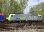BLS 485 001 am 28.04.2010 in Brandenburg Hbf.  ...