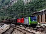 Die Re 485 019 ...  Christian Maier 09.01.2012