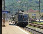 Re 6/6 11663 Eglisau auf Solofahrt mit starkem(!!) R�ckenwind in ...