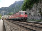 Re 6/6 Murten mit Re 4/4 als Re 10/10 unterwegs ...