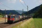 Re 620 058 mit ...  Tobias Schuminetz, Hirschau 06.10.2011