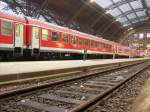 ex IR Wagen im Hbf Leipzig eingebunden im RE 10 ...