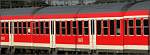 Impression eines Buntlingzuges im Gleisvorfeld des Stuttgarter Hauptbahnhofs. 20.6.2010 (Jonas) ...