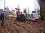 Eine kleine Rote Feldbahn ...  Daniel Michler 27.02.2010