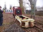 Eine kleine Rote Feldbahn ...  Daniel Michler 27.02.2010