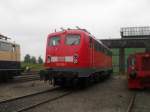 115 152-1 im Bw ...  Maxim P. R. 15.08.2010