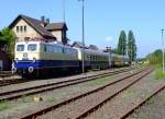 E10 1239 mit Rheingold-Express ...  Armin Schwarz 15.01.2011