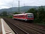 Ein BR 628 in ...  Daniel Oster 05.08.2011