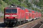 Die 143 925-6 zieht ...  Eric Otten 10.09.2011