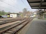 rm-regionalverkehr-mittelland eingestellte Strecken: Sumiswald-Gr�nen war einst ein kleiner Bahnknotenpunkt mit den Strecken nach Ramsei (im Betrieb), Huttwil (f�r Personenverkehr eingestellt) und nach Wasen (Teilst�ck in Betrieb). Aber seit dem Dezember 2009 wurde auch noch der letzte Streckenabschnitt nach Affoltern-Weier eingestellt. D.h.: neues Futter f�r historische Eisenbahnvereine.
