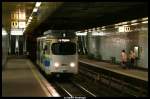 rnv-oeg-heidelberg-ludwigshafen-mannheim Der Gt 125 in der Troghaltestelle Hemshofstra�e. 27.03.2010