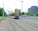 rnv-oeg-heidelberg-ludwigshafen-mannheim 3286 als Linie 23 von Handschuhsheim Nord nach Leimen in Rohrbach S�d. 30.04.2010