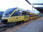 rostock Talent 0005 der OLA im Bahnhof von Rostock am fr�hen Morgen den 17.07.2010.