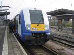 Ein InterConnex zur in Rostock Hauptbahnhof zur Fahrt nach Warnem�nde ...