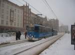 rostock T6 810 an der Hst.Lange Stra�e
02.02.2010