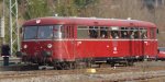 Schienenomnibus 796 625 von den Eisenbahnfreunde Zolleralb am 29.11.2009 in ...
