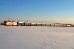Bei frostigen -16� ziehen ...  Andr� Breutel 21.12.2009