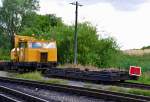 Schneefr�se der R�genschen Kleinbahn Rasender Roland in der Sommerfrische im ...