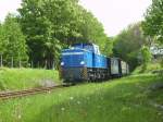 Auf jeder Hinfahrt nach Lauterbach Mole hat 251 901 nicht ...