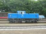 Hier 251 901-5 der PRESS, diese Lok stand am 19.6.2010 ...
