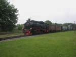 Hier 99 1782-4 mit einem Personenzug nach Lauterbach Mole, bei ...