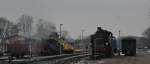 Betriebswerk und Bahnhof Putbus ...  Peter Heck 22.04.2011