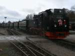 Der weihnachtlich geschm�ckte Weihnachtsmannsonderzug,am ...  Mirko Schmidt 12.12.2011