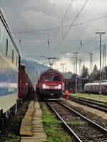 E-Lok 91-53-0-471-002-2 im Bahnhof Predeal am 27.09.2014.