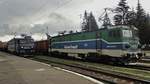 E-Lok 91-53-0-40-0843-9 im Bahnhof Predeal am 27.09.2014