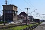 Bahnhof und Stellwerk Buzau am Morgen des 09.04.2018