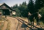 Die Waldbahn Covasna-Comandau bestand aus zwei Teilstrecken, von denen eine im Tal, die andere in rund 1.000 m Seehöhe auf einer Hochebene lag.