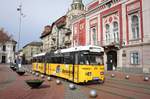 Rumänien / Straßenbahn (Tram) Timişoara: Wegmann GT4e - Wagen 3514 (ehemals Bremen) der Regia Autonomă de Transport Timişoara (R.A.T.T.), aufgenommen im März 2017 im