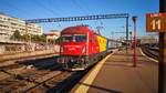 E-Lok 91-53-0-473004-6 mit Interregio am 05.10.2018 im Nordbahnhof Bukarest.