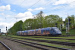 Triebzug 141.006-1/141.005-3 verlässt Bahnhof Predeal am 14.05.2016.