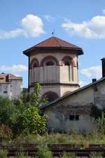 Alter Wasserturm des BW Ramnicu Valcea am 23.09.2017. 