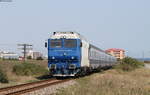 64 1395-4 mit dem IR 1994 (Craiova-Mangalia) in Costinesti 28.8.17