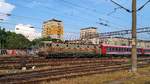 E-Lok 91-53-0-420302-8 mit IR nach Galati im Nordbahnhof Bukarest am 07.05.2018