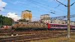 E-Lok 91-53-0-420302-8 mit IR nach Galati im Nordbahnhof Bukarest am 07.05.2018