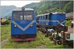 87-0032-0 und ein CFF Motorwagen in Viseu de Sus.(13.06.2017)