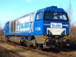 Die V206 der Rurtalbahn, ...  Mario Sch�rholz 06.02.2010