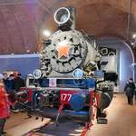 TT 1777 Tenderlok, Baujahr 1913, im Russischen Eisenbahnmuseum in St.