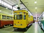Gütertriebwagen Nr. G-67 im Museum für Elektrotransport in St. Petersburg, 22.10.2017 