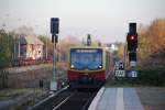 Berlin, 07.11.2009, S1 nach ...  Reinhard Zabel 09.11.2009