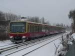 BR 481 bei der Einfahrt in Betriebsbahnhof Rummelsburg, 31.12.2009  ...