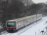 S3 nach Westkreuz am 1.1.2010 in Berlin Karlshorst. Aufgrund von ...