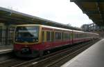 S-Bahnlinie 2 nach S-Bahnhof Buch im S-Bahnhof Buckower Chaussee.(5.4.2010)  ...