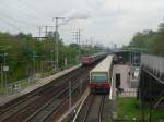 S-Bahn (BR 481) nach Erkner und BR 115 nach Kiew ...