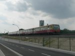 Die neue Kynaststra�e ist noch nicht sehr befahren, die gerade ...
