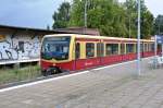 Potsdam, 18.08.2010, S7 nach Potsdam Hbf im S-Bahnhof Griebnitzsee  ...